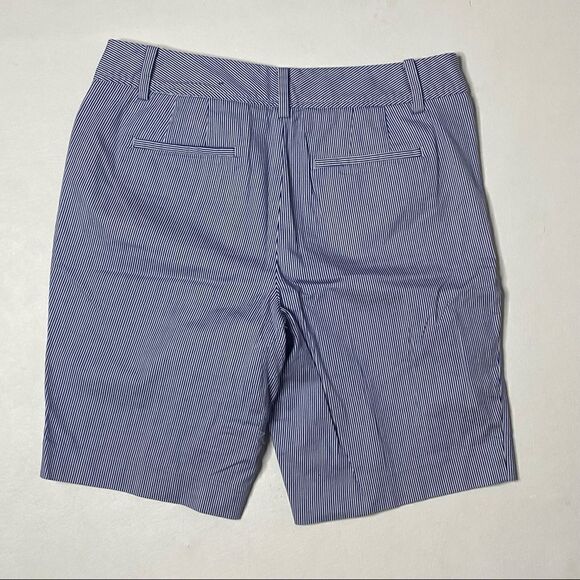 Talbots | Perfect Pinstriped High Rise Shorts - Picture 5 of 6